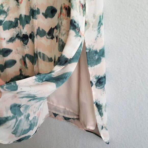 Cabi Artsy Pullover Sleeveless V Neck Tank Top Multicolor Blouse Size md - Picture 4 of 9